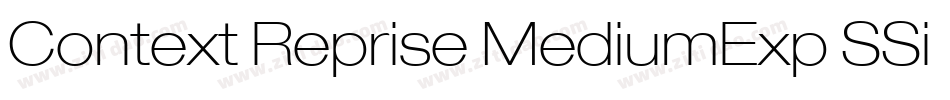 Context Reprise MediumExp SSi Normal字体转换